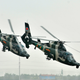 The Z-9 helicopter is derived from the Eurocopter Dauphin.